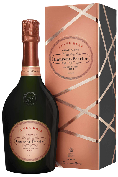 Champagne Laurent Perrier Cuvée Rosè in astuccio