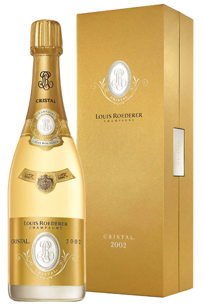 Vendita online Champagne Louis Roederer Cristal 2002 in cofanetto
